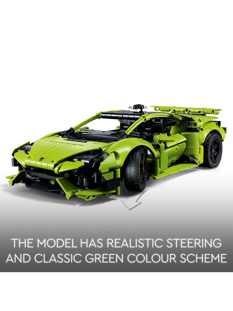 LEGO Technic Lamborghini Huracán Tecnica model car 806-piece set, UK version