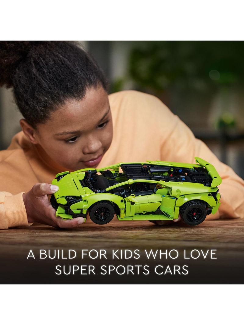 LEGO Technic Lamborghini Huracán Tecnica model car 806-piece set, UK version