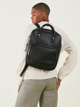 Next Accessorize Black Pocket Top Handle Backpack- Buy online at McGrocer