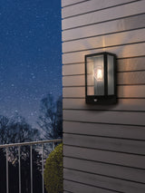 Next Eglo Black Alamonte Outdoor Wall Light- Buy online at McGrocer