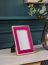 Next Pink Velvet Picture Frame- Buy online at McGrocer