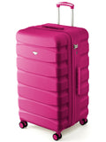 Flight Knight bright pink 80cm trunk suitcase - British product