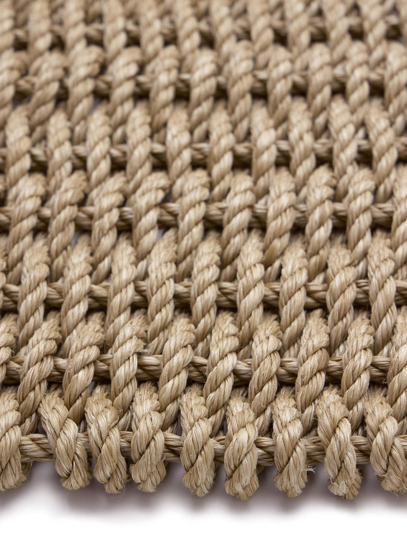 Outdoor rope doormat made from polypropylene - British product