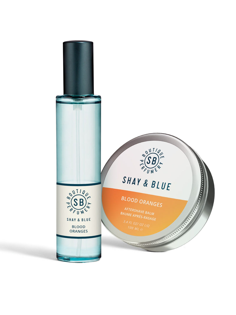 Shay & Blue Blood Oranges ritual gift set - British product
