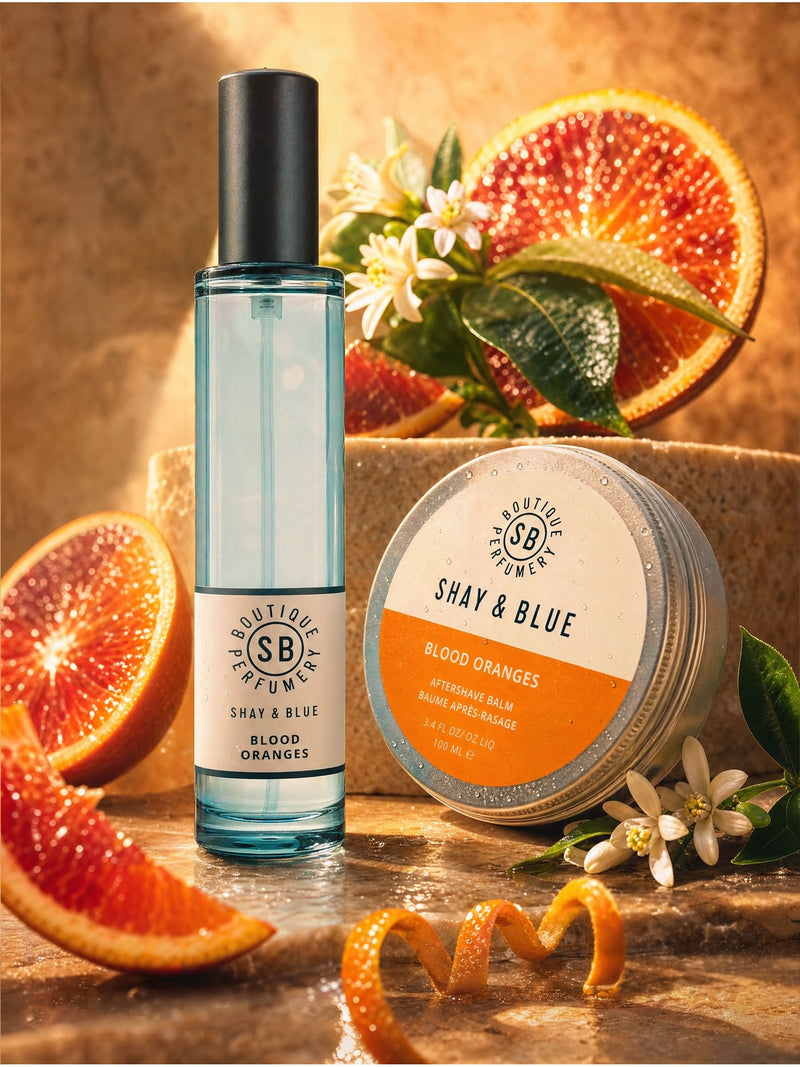 Shay & Blue Blood Oranges ritual gift set - British product