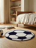My Mat football mat Black/White 65x65cm (British brand)