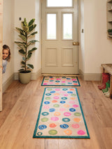 Next Hug Rug Beige Painted Spots Multi Door Mat 65 x 85 cm- Buy online at McGrocer