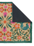 Hug Rug Folk Floral mat 65x85cm (British brand)