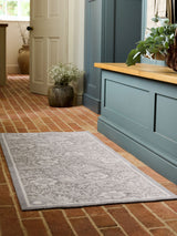 Next Hug Rug Grey Soft Florals Runner 65x150cm- Buy online at McGrocer