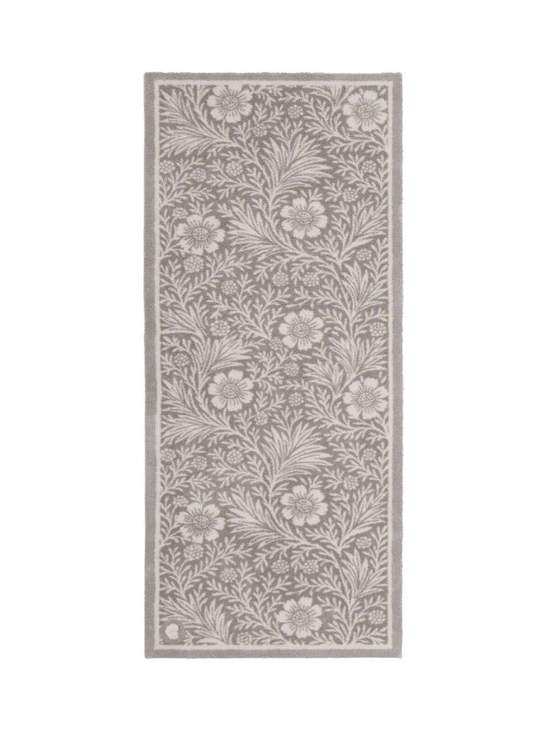 Hug Rug grey floral runner 65x150cm - British product
