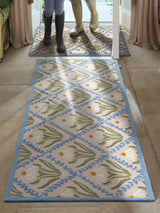 Next Hug Rug Beige Daisy Trellis Runner 65x150cm- Buy online at McGrocer