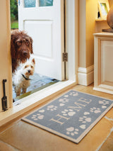 Next Hug Rug Home Paws Blue Doormat 65x85cm- Buy online at McGrocer