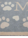 Hug Rug Blue Home Paws doormat 65x85cm (British brand)