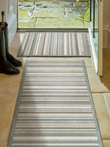 Next Hug Rug Sage Stripe Doormat 65 x 85 cm- Buy online at McGrocer