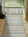 Hug Rug Sage Stripe doormat 65x85cm, UK version