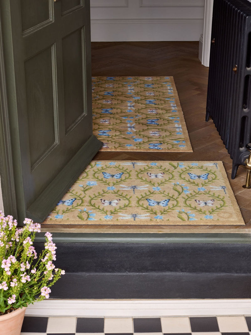 Hug Rug Wild Meadow doormat 65x85cm (British brand)