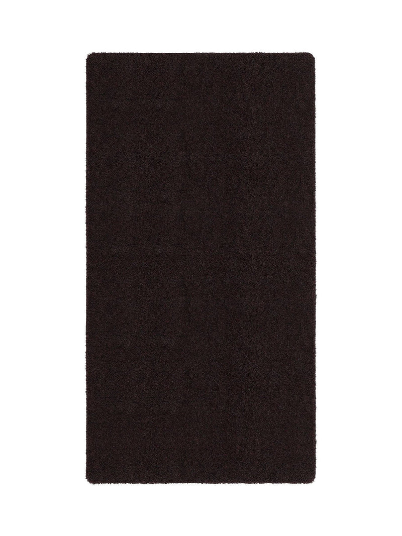 Hug Rug Espresso Brown Plains runner (British brand)