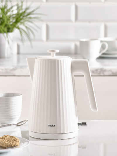 Neste Hvit Elegant Elektrisk Vannkoker 1,7 Liter - Kjøp online hos McGrocer