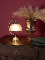 Next Dar Lighting Saxby Satin Touch Table Lamp- Buy online at McGrocer