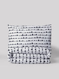 Monochrome printed cotton duvet cover pillowcase set 200x200cm, imported from the UK