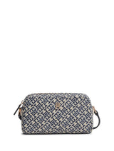 Next Tommy Hilfiger Blue Monogram Jacquard Crossbody Camera Bag- Buy online at McGrocer