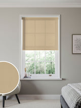 Next Next Natural Stone Simply Plain Made to Measure Roller Blind- Buy online at McGrocer