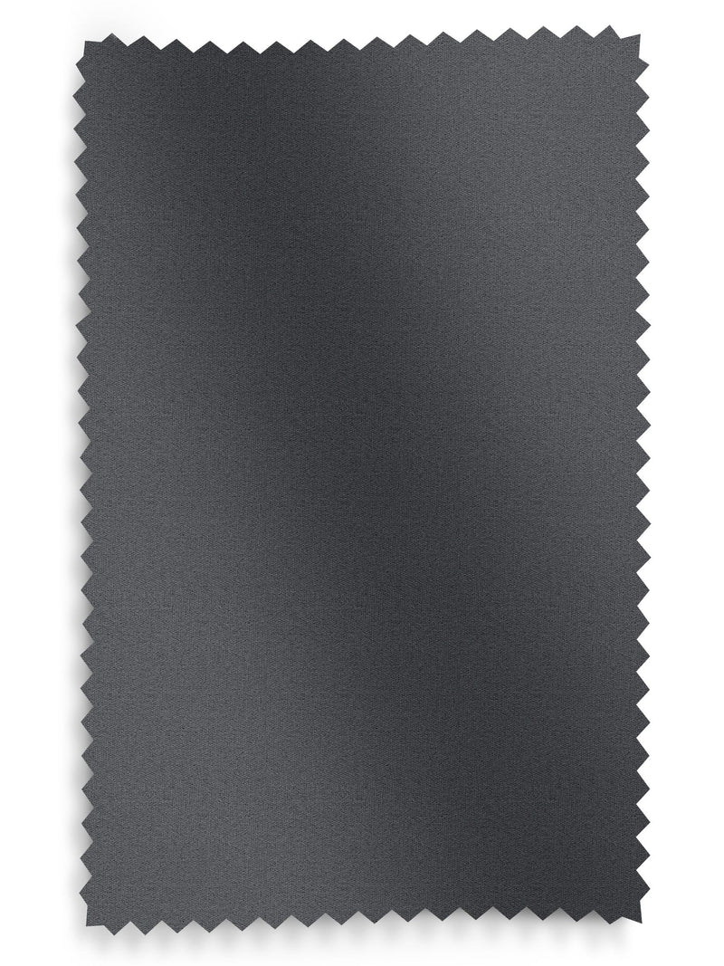 Zello dark grey waterproof roller blind, imported from the UK