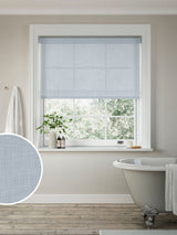 Next Next Leela Duck Egg Blue Made to Measure Roller Blind- Buy online at McGrocer