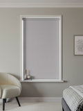 Zizzy grey blackout roller blind made to measure (British brand)