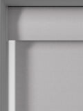 Zizzy grey blackout roller blind made to measure (British brand)