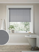 Next Next Fog Grey Butler Made to Measure Roller Blind- Buy online at McGrocer