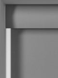 Butler Fog Grey made to measure roller blind (British brand)