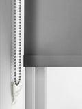 Butler Fog Grey made to measure roller blind (British brand)
