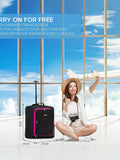 Flight Knight pink soft cabin carry-on bag 56cm (British brand)