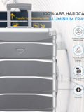 Flight Knight medium aluminium frame suitcase (British brand)