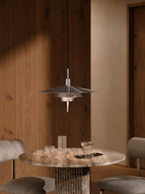 Next Nordlux Latika Brushed Chrome Pendant Ceiling Light- Buy online at McGrocer