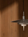 Nordlux pendant ceiling light brushed chrome 51cm (British brand)