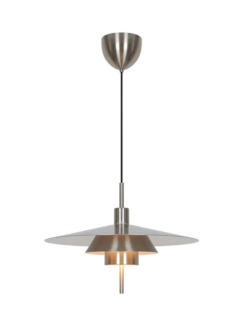 Nordlux pendant ceiling light brushed chrome 51cm (British brand)