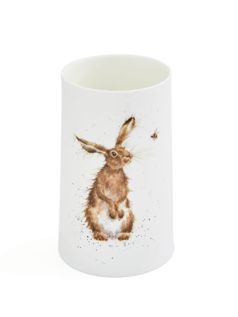 Royal Worcester White Wrendale Designs Medium vase, imported from the UK