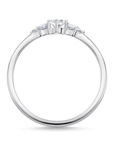 Thomas Sabo White Sparkling Vintage Sterling Silver Ring