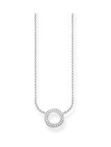 Next Thomas Sabo White Circle Necklace 925 Sterling Silver- Buy online at McGrocer