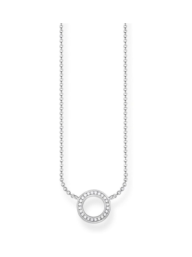 Thomas Sabo white circle necklace, imported from the UK