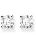 Thomas Sabo white zirconia ear studs (British brand)