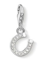 Next Thomas Sabo White Lucky Horseshoe Charm- Buy online at McGrocer