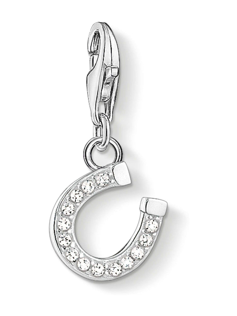 Thomas Sabo white lucky horseshoe charm - British product