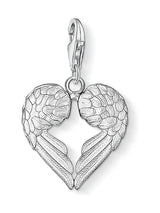 Next Thomas Sabo Silver Angel Wings Heart Pendant 1.6 cm- Buy online at McGrocer