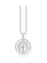 Next Thomas Sabo Tree of Love Necklace Sterling Silver Blackened- Buy online at McGrocer