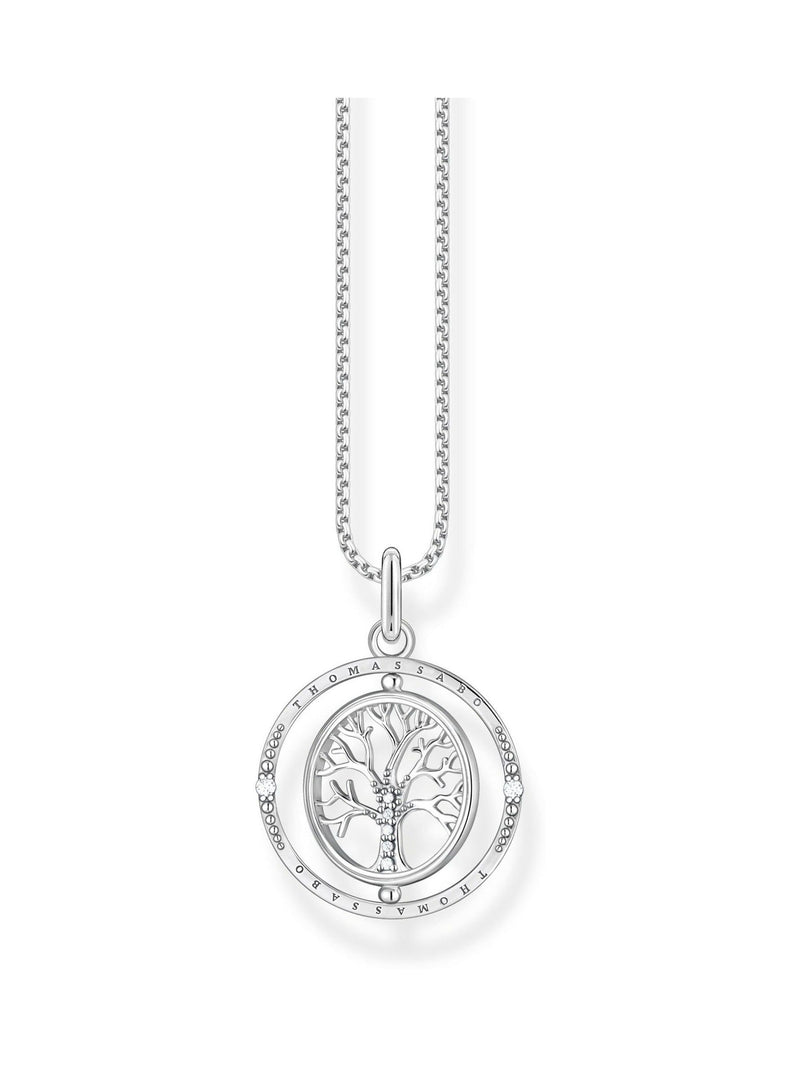 Thomas Sabo Tree of Love Necklace Sterling Silver Blackened (British brand)