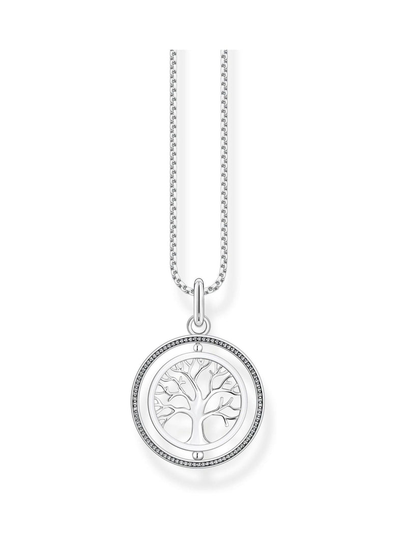 Thomas Sabo Tree of Love Necklace Sterling Silver Blackened (British brand)