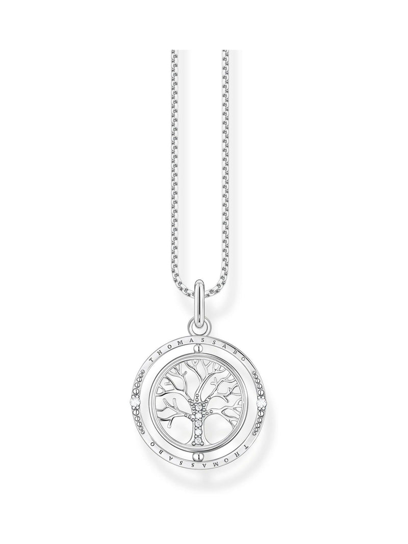Thomas Sabo Tree of Love Necklace Sterling Silver Blackened (British brand)